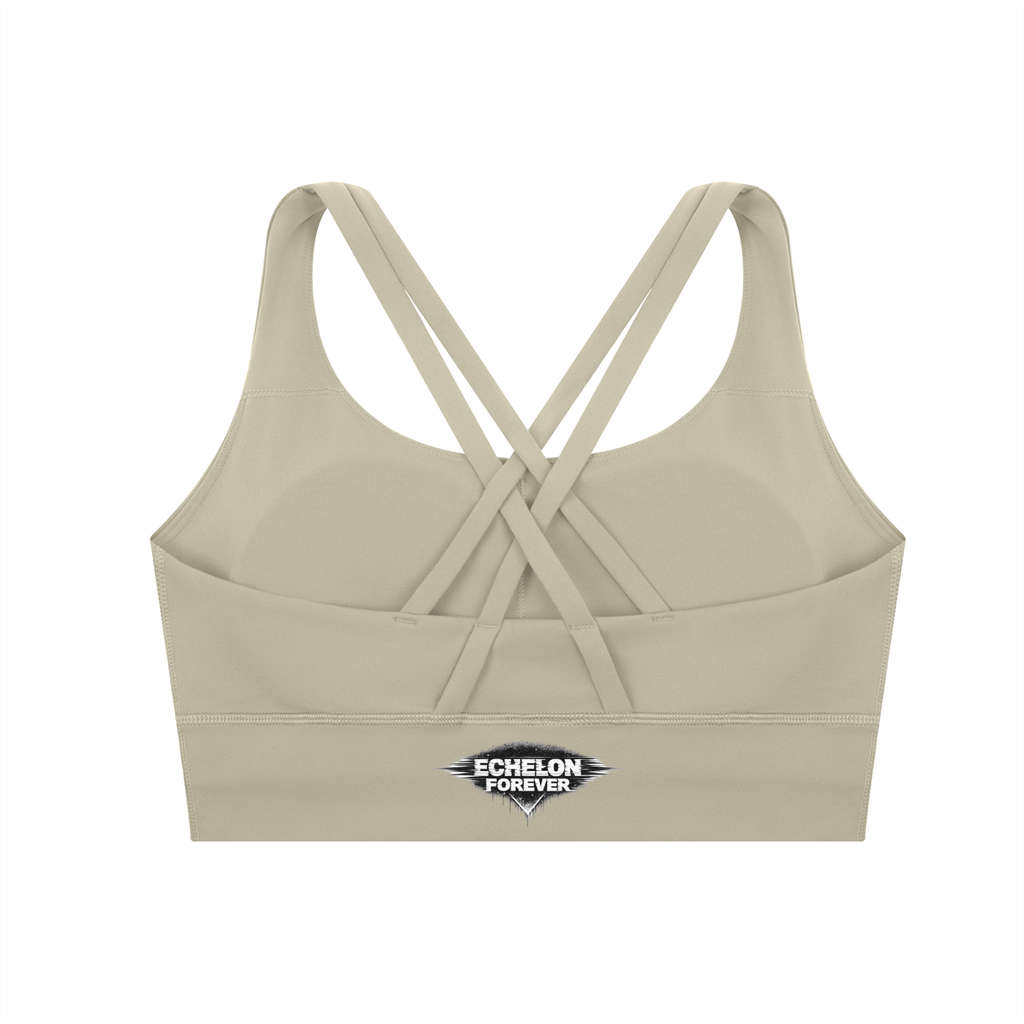 Strappy Criss-Cross Sports Bra