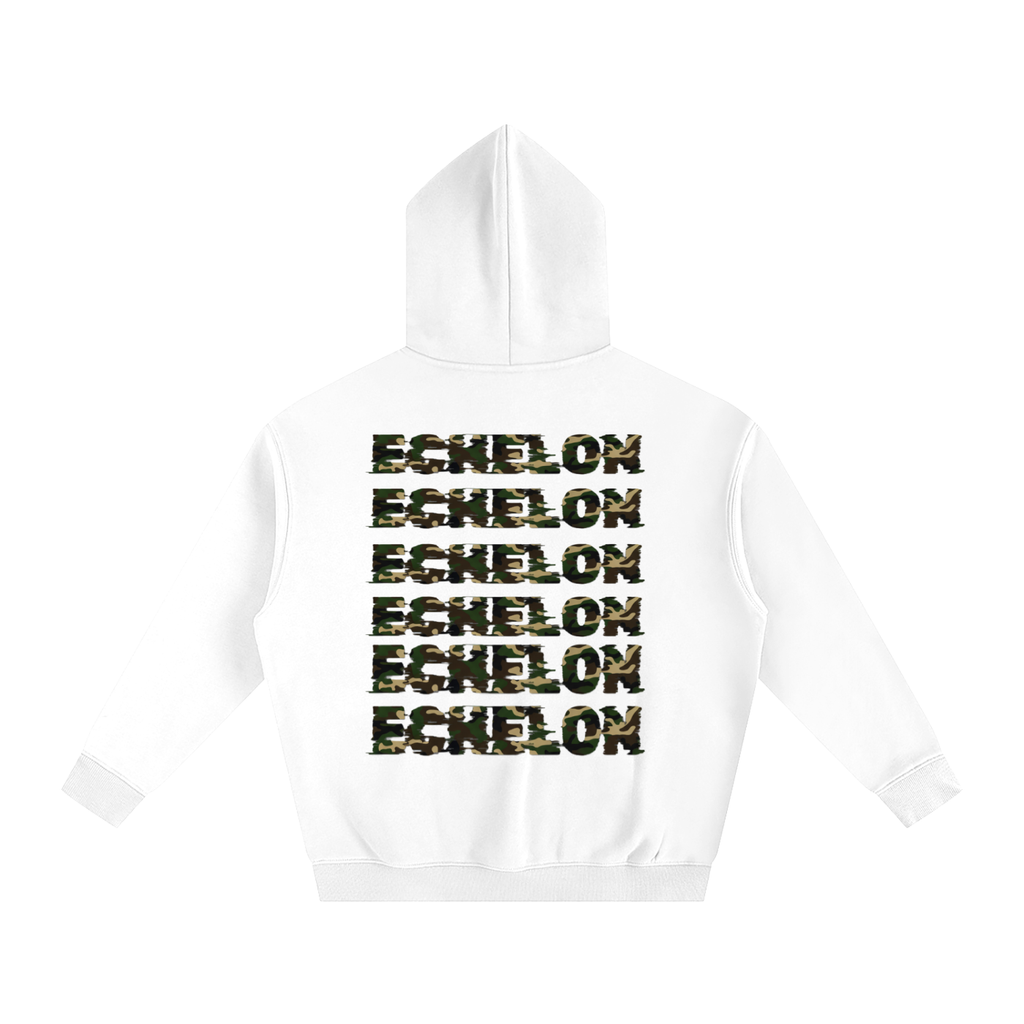 Oversize camouflage Echelon Fleeced Hoodie