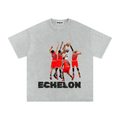 Snow Washed Oversized Cotton T-Shirt “Kobe4Ever”