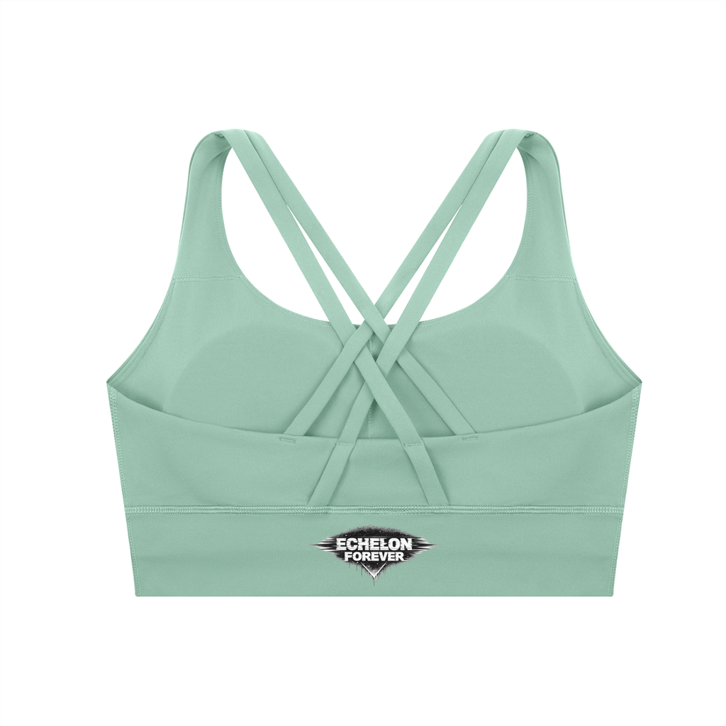 Strappy Criss-Cross Sports Bra