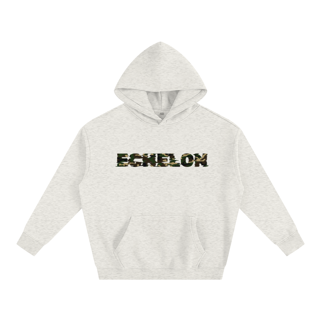 Oversize camouflage Echelon Fleeced Hoodie