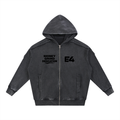 Snow Washed Zip Hoodie ''E4''