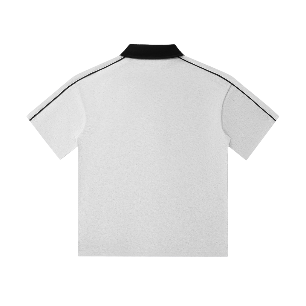 Echelon Collar Short-Sleeve Polo Shirt