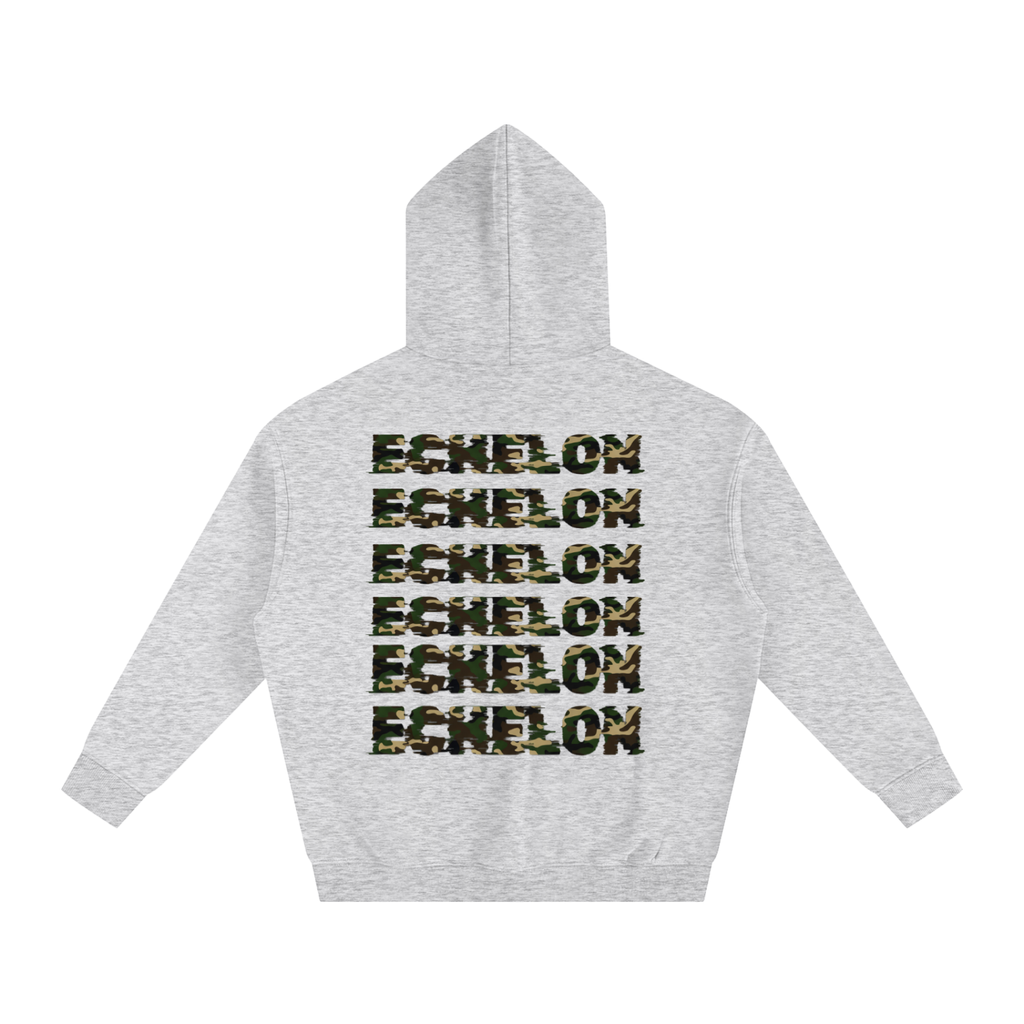 Oversize camouflage Echelon Fleeced Hoodie