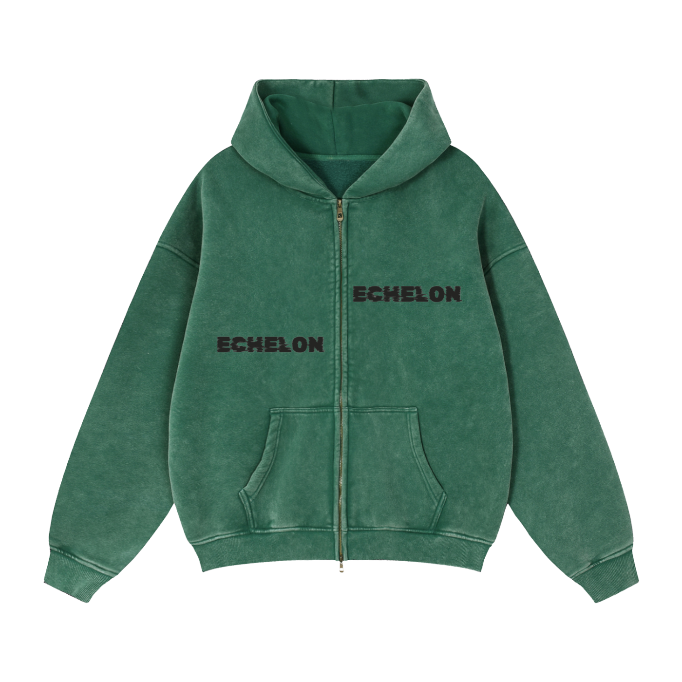 Zip-Through Echelon Fleece Hoodie