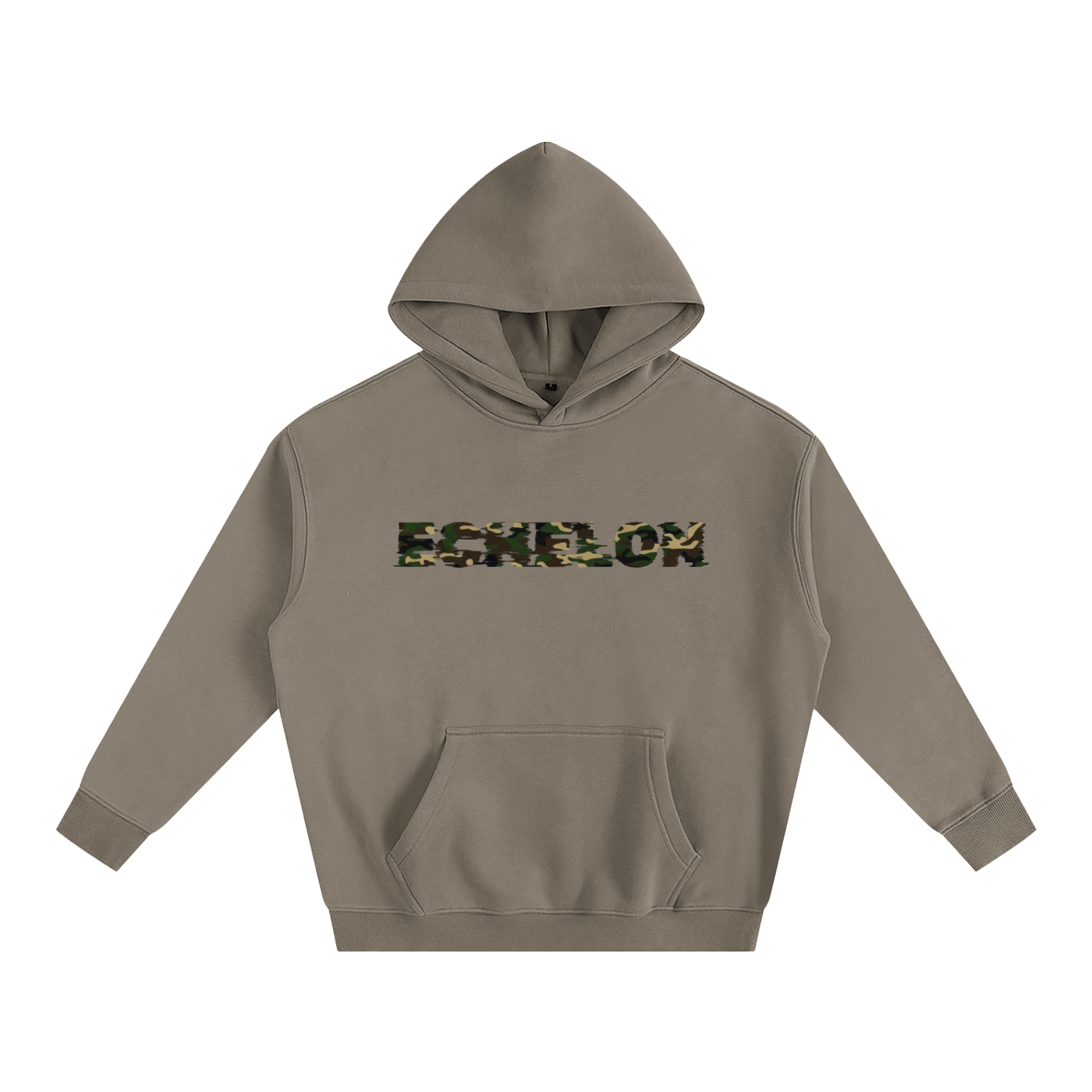 Oversize camouflage Echelon Fleeced Hoodie