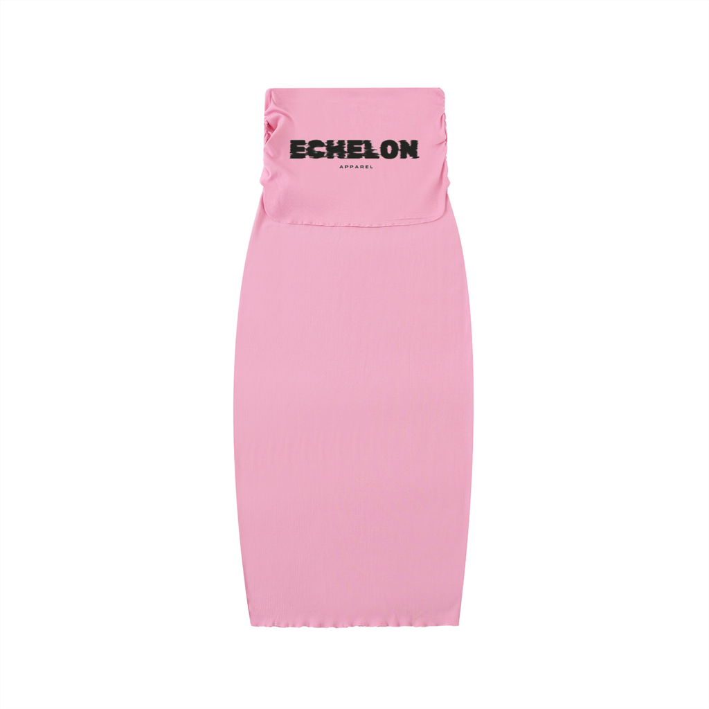 Dyed Washed Straight Hip-Hugging Slim Maxi Skirt