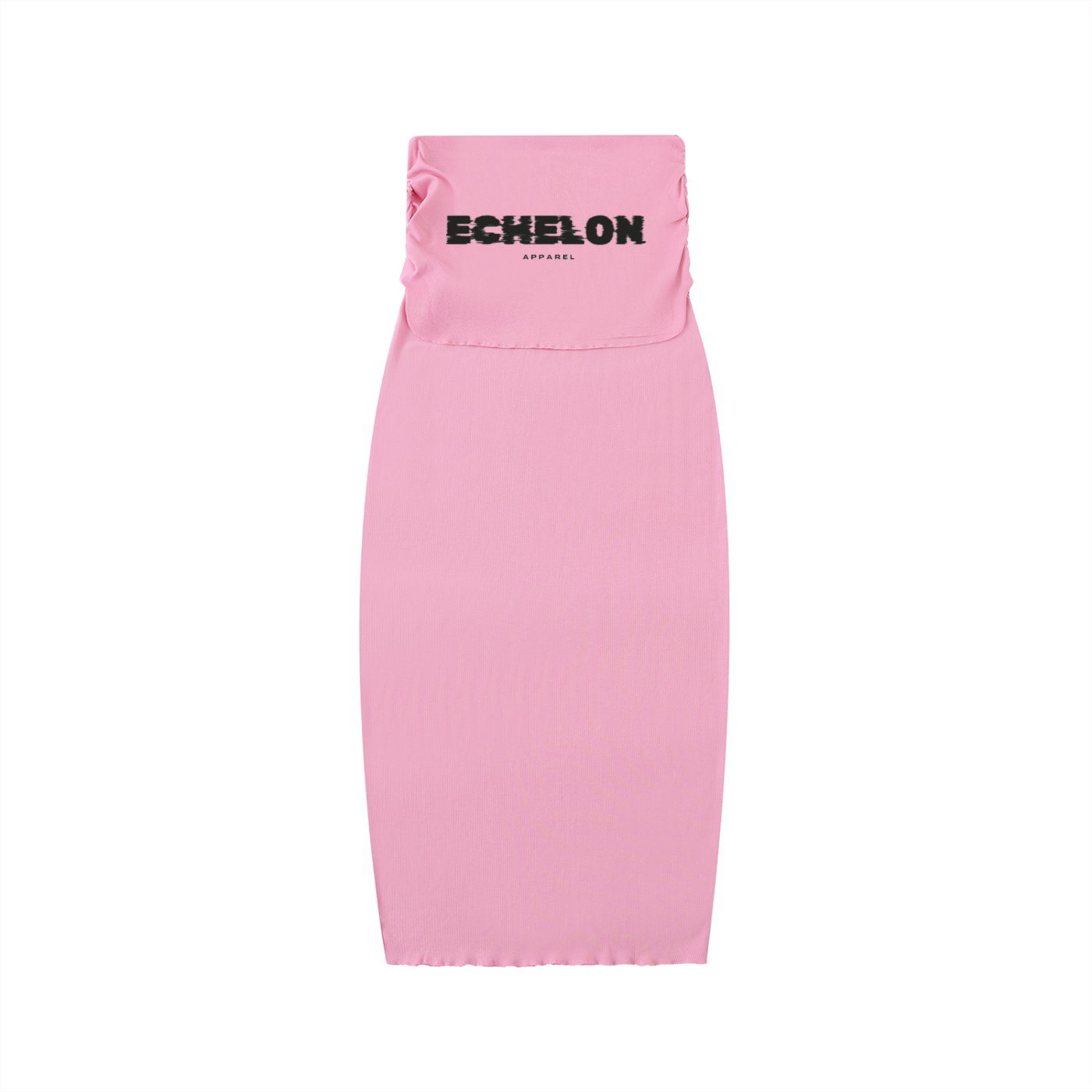 Dyed Washed Straight Hip-Hugging Slim Maxi Skirt