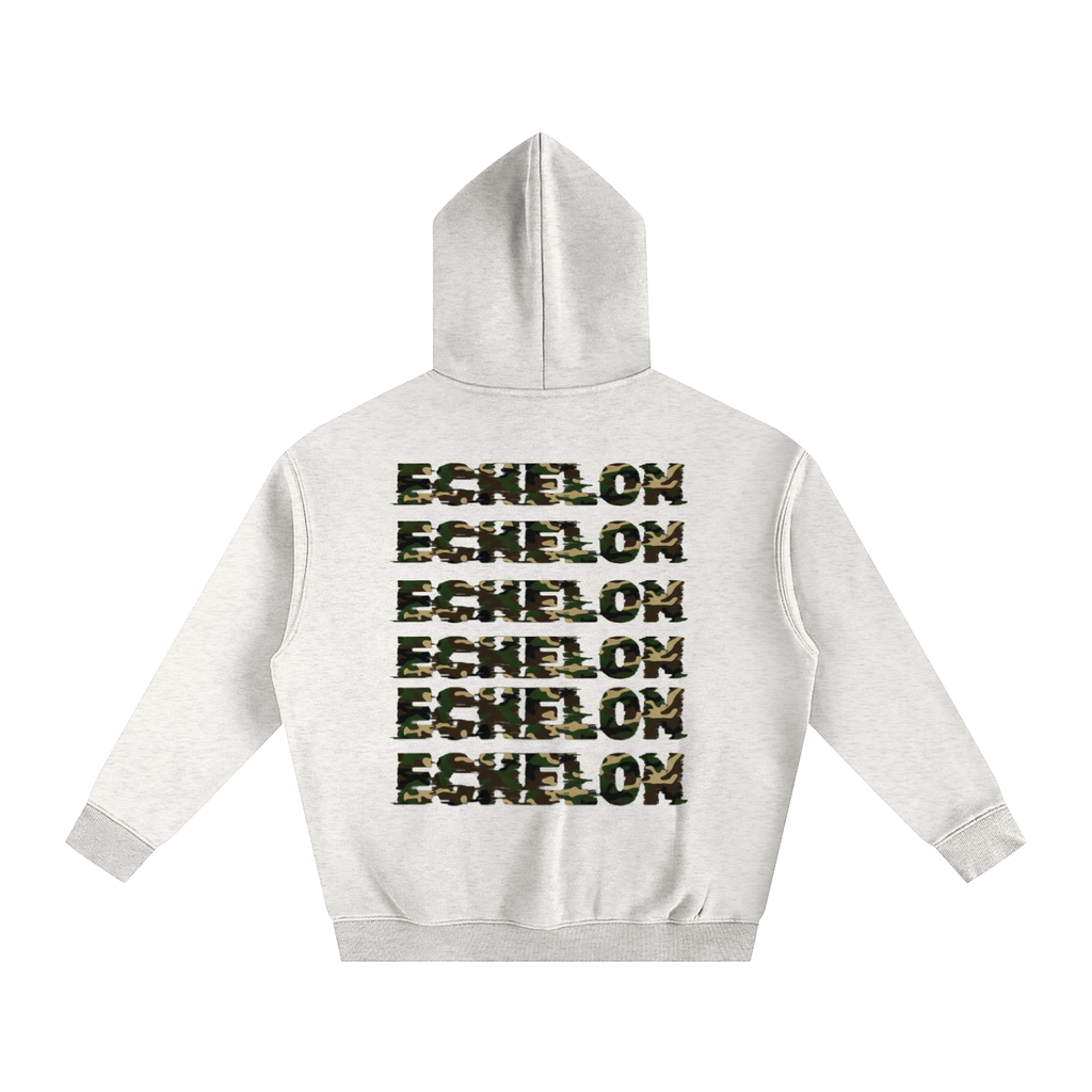 Oversize camouflage Echelon Fleeced Hoodie