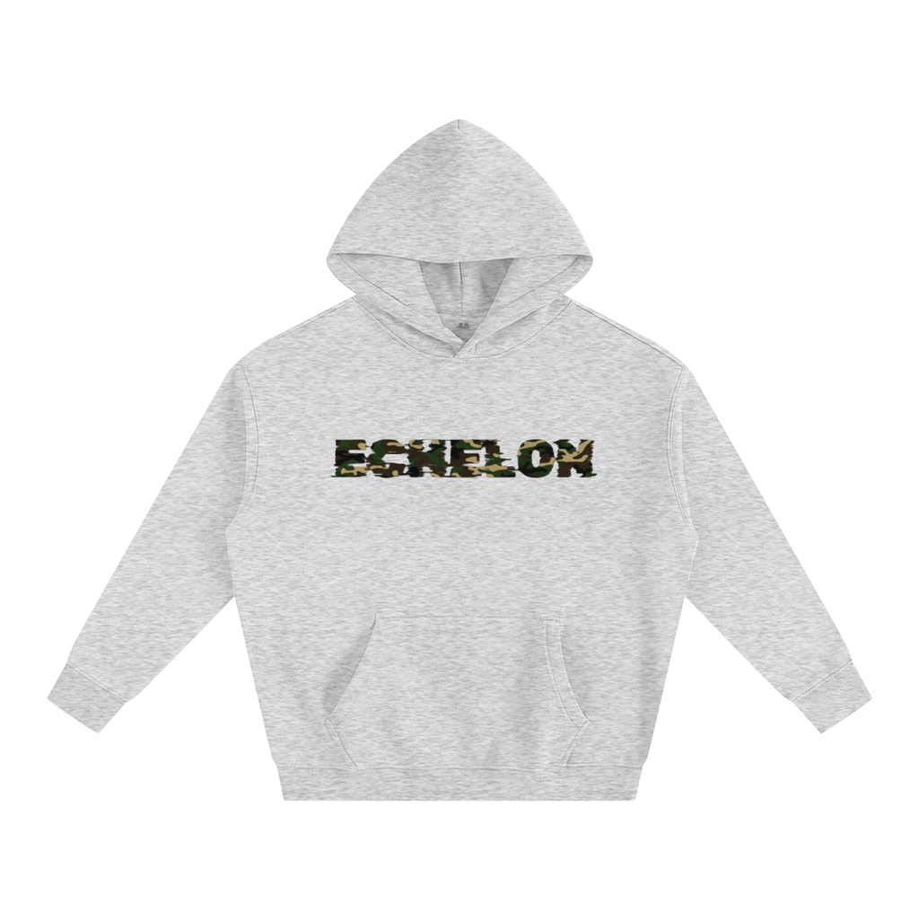 Oversize camouflage Echelon Fleeced Hoodie