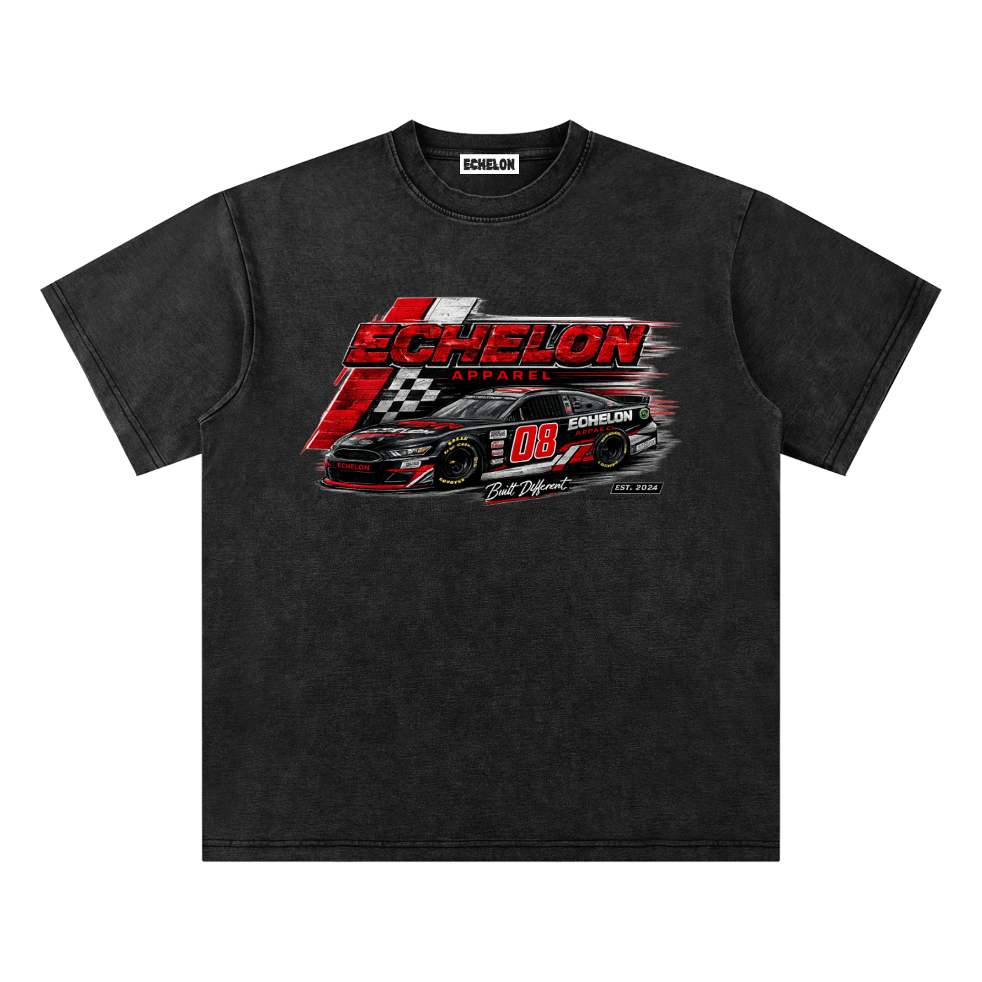 Bamboo Slub Snow Washed T-Shirt