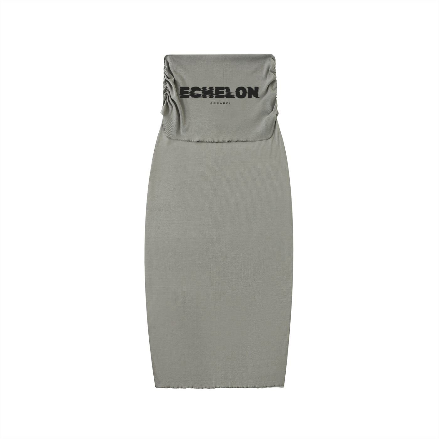Dyed Washed Straight Hip-Hugging Slim Maxi Skirt