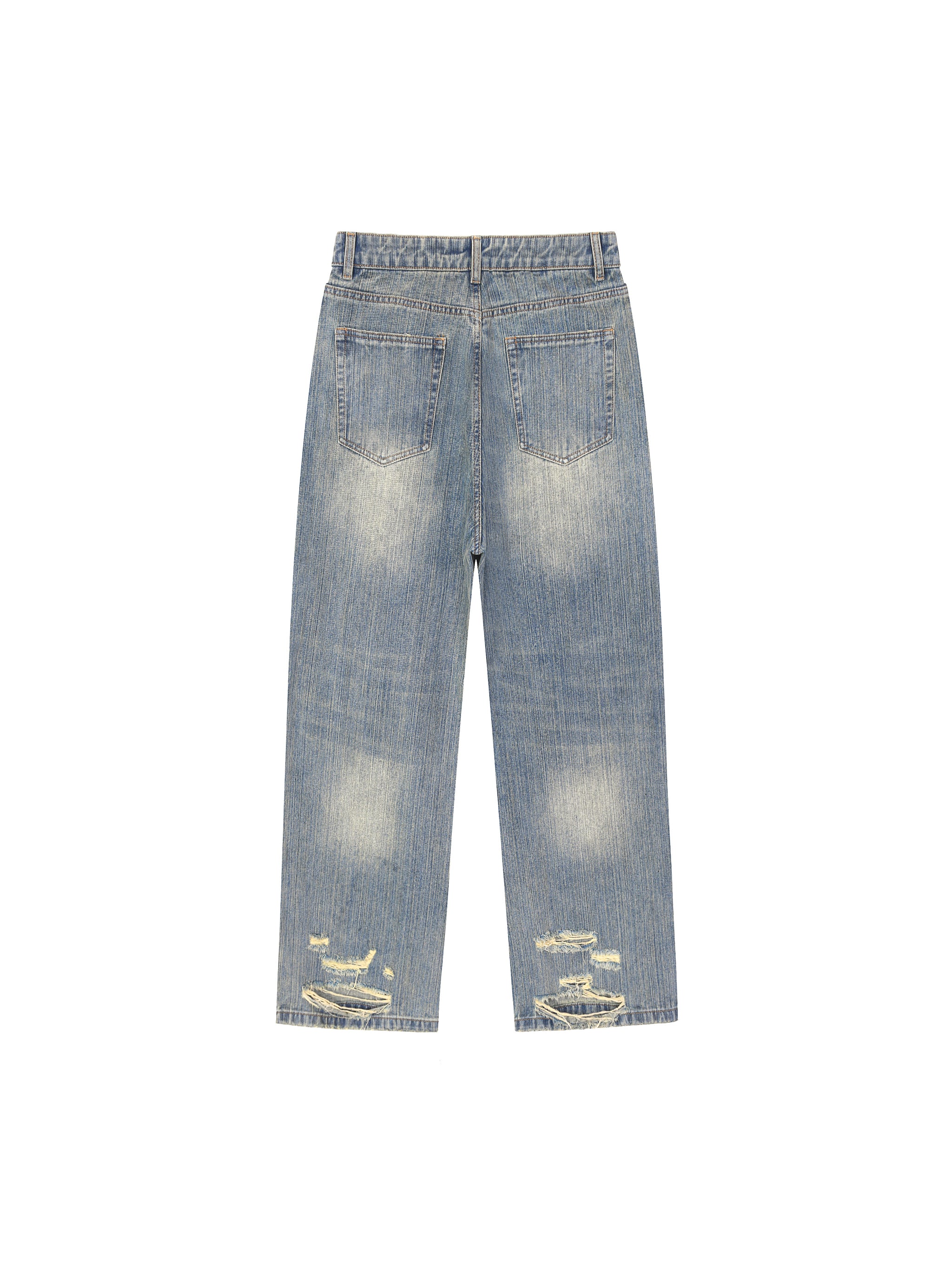 Vintage Distressed Denim Jeans “Echelon Denim”